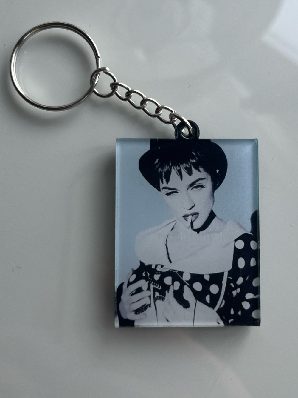 Madonna Official Celebration Tour RARE Retro Keychain from The Girlie Show Era